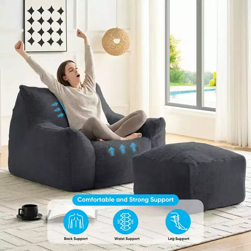 Consolle Ulla, 36x13x30, Nera