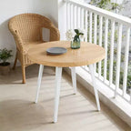 Tavolo da Pranzo Allungabile con Gamba in Metallo e Piano in MDF, 100/140/180x100x75cm, Finitura Rovere, Multiuso