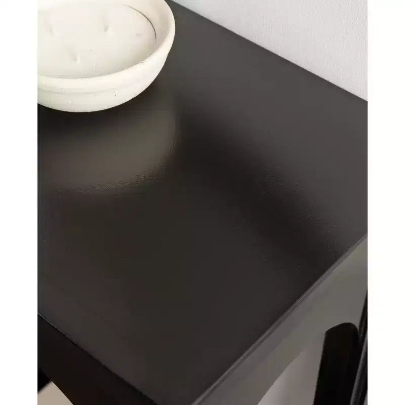 Consolle Ulla, 36x13x30, Nera