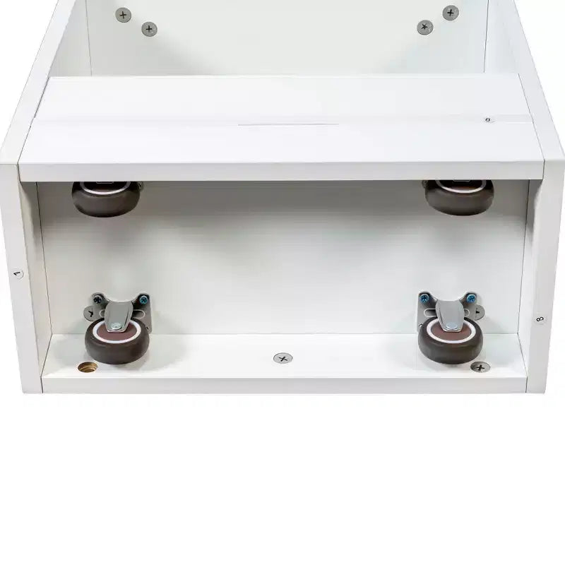 Scaffale portaoggetti estraibile multifunzionale a 7 ripiani da 71 pollici, scaffale aperto su un lato, organizer per cucina, soggiorno e spazi stretti, bianco