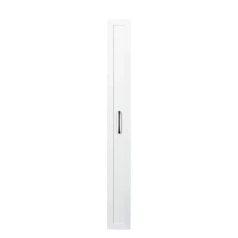 Scaffale portaoggetti estraibile multifunzionale a 7 ripiani da 71 pollici, scaffale aperto su un lato, organizer per cucina, soggiorno e spazi stretti, bianco