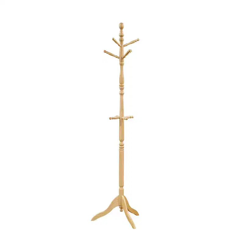 Appendiabiti in legno massello 72" con 10 ganci, organizer a 3 livelli per l'ingresso