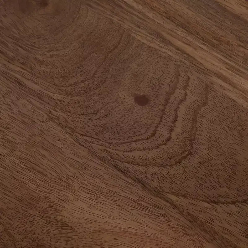 Tavolino Unico, Tavolino d'Appoggio o Comodino Piccolo per la Casa - Tavolino Moderno in Legno di Mango Lucido Ideale per Piccoli Spazi - 18 Oro