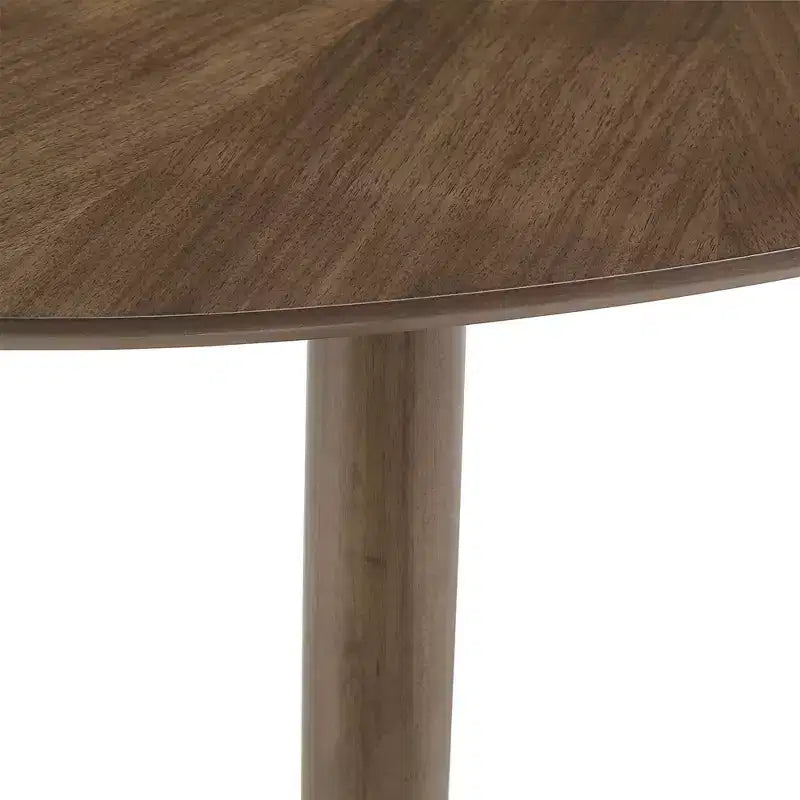 Jonas 63 Tavolo da pranzo ovale in noce stile Mid-Century